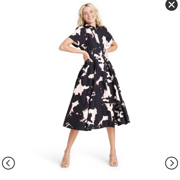 Alexis Dresses & Skirts - Short Sleeve Shirtdress - ALEXIS for Target Black